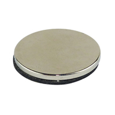 Neodymiummagnet rund Ø19 x 1,5 mm mit Klebeseite (5er Pack