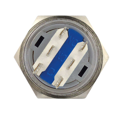 Full Metal Keyswitch Stainless Steel 2 x on/on IP50