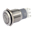 Full Metal Keyswitch Stainless Steel 2 x on/on IP50