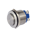 Vollmetalltaster 19mm 1 x (ein) mit Schraub�sen
