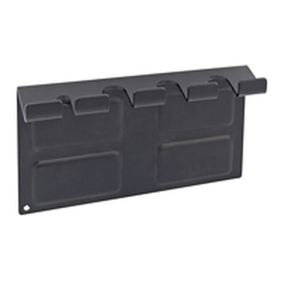 Magnetic tool holder made of sheet steel.