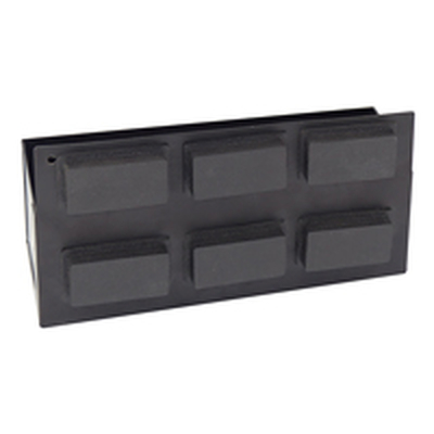 Magnetische Ablage aus Stahlblech