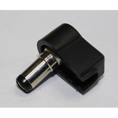 DC-Stecker 5,5 / 2,1 mm Kunststoff 90� M 5052