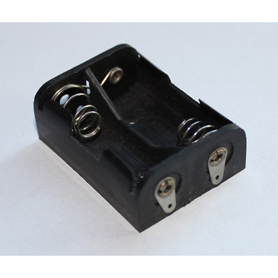 Battery holder for 2 x Lady cell LR01 / 12V battery LR 23A solder tag