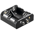 Battery holder for 2 x C-size (Baby) cells, solder...