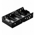 Battery holder for 4 x mono cell / D - push button...