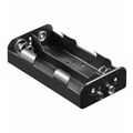 Batteriehalter fr 4 x Babyzelle C Druckknopfanschluss