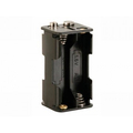 Batteriehalter f�r  4 x Mignonzelle AA Druckknopfanschluss