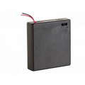 Battery holder for 4 x Mignon cells AA with integrated...