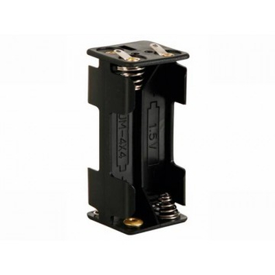Batteriehalter f�r  4 x Microzelle AAA L�tanschluss