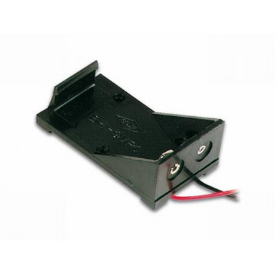 Batteriehalter 1x 9V-Batterie mit Kabelanschluss