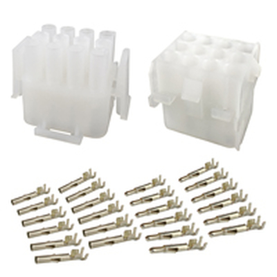 Multi-pin connector set 12-pin