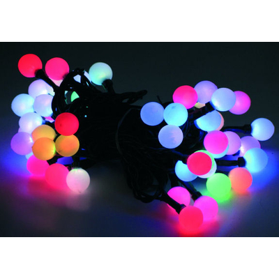 LED-Lichterkette mit  50 Farbwechsel LEDs