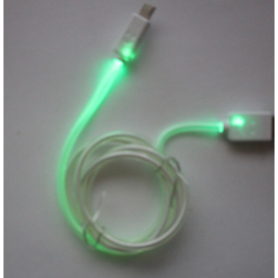 USB sync and charging cable micro USB devices 0.9m green...