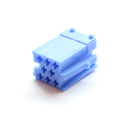 Mini ISO Geh�use f�r Kupplung 8 Polig blau