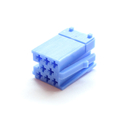 Mini ISO Geh�use f�r Kupplung 8 Polig blau