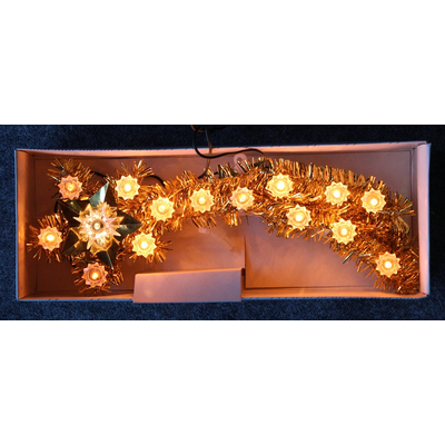 Christmas star with flashing function with15 lamps