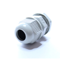 Cable gland M16 polyamide light gray with plastic nut