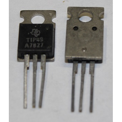 TIP49 NPN 450V 1A 40W TO220