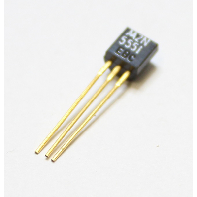 2N5551 NPN 160V 0,6A 0,630W TO 92