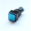 Pushbutton 1 x on/(on) with pilot light blue 230V / 0.5A...