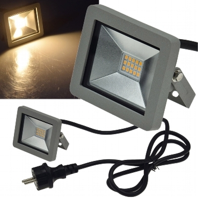LED-Fluter SlimLine 100W neutralwei� 4000K IP44 silber  -...