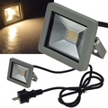 LED-Fluter SlimLine 100W neutralwei 4000K IP44 silber  -...