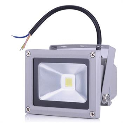 LED Floodlight 10W warm white 3000K IP44 <