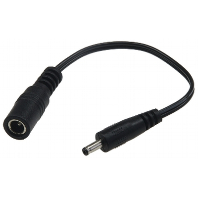 Adapter cable 10cm long 3.5mm DC plug to 5.5 / 2.1mm DC...