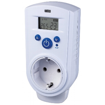 Steckdosen-Thermostat max. 3500W 5-30�C Ein/Aus/Auto