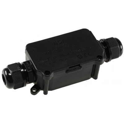 Cable connector box for up to 2 lines IP66 230V