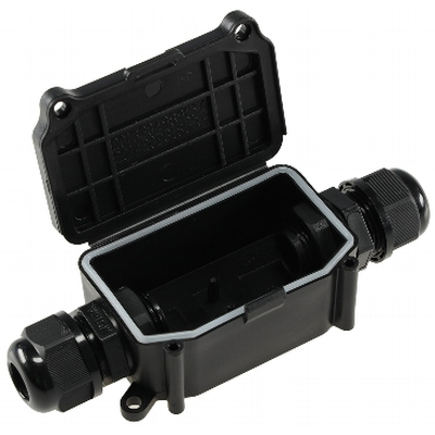 Kabelverbinderbox f�r bis zu 2 Leitungen IP66 230V