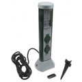 Gartensteckdose 2-fach mit Ferbedienung IP44 GC-Power FB