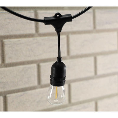 Beer garden light chain 15 x filament lamp 0.8W