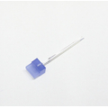 LED  rechteckig blau 1,8x7,05mm 220�330mcd 30�