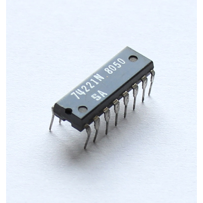 74221N Dual Monostable Multivibrator, Schmitt - Trigger Input with Enable - Signetics