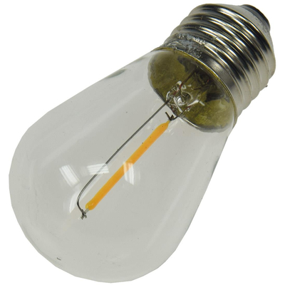 Filament Lampe  E27 12V / 0,8W