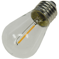 Filament Lampe  E27 12V / 0,8W
