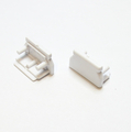 Endst�cke f�r Aluprofil wei� UNI12 2Stk.