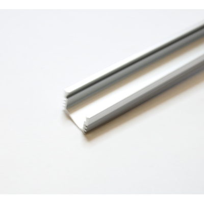Profile for LED modules and strips aluminum anodized black 2m