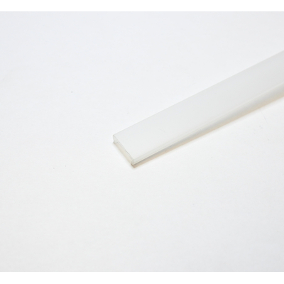 Cover for LED profiles milk-colored 2m