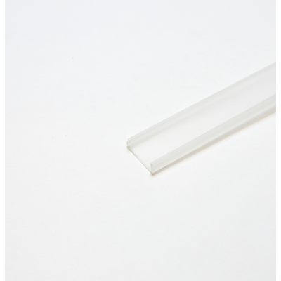 Cover for LED profiles milk-colored 1m