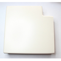 Flat angle, cut-laminated, halogen-free, for LF/LFF 40x110mm