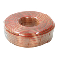 Speaker cable / twin strand 2 x 4.0 mm� transparent CCA 50m