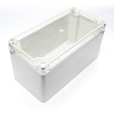 Universal enclosure 180x 80x 85mm light gray with transparent cover EUROMAS M231
