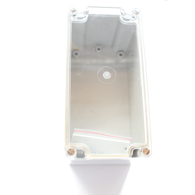 Universal enclosure 180x 80x 85mm light gray with transparent cover EUROMAS M231
