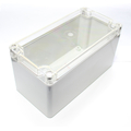 Universalgehuse 180x 80x 85mm hellgrau mit Transparenten...