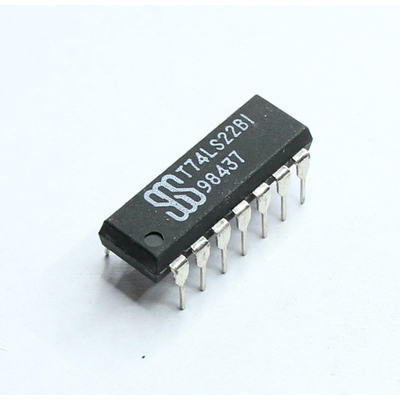 T74LS22B dual positive NAND gate with 4 inputs and open collector outputs