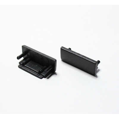 End pieces for aluminum profile black SURFACE14 2pcs