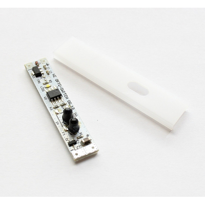 profile cover HS 12,8mm transparent 2m